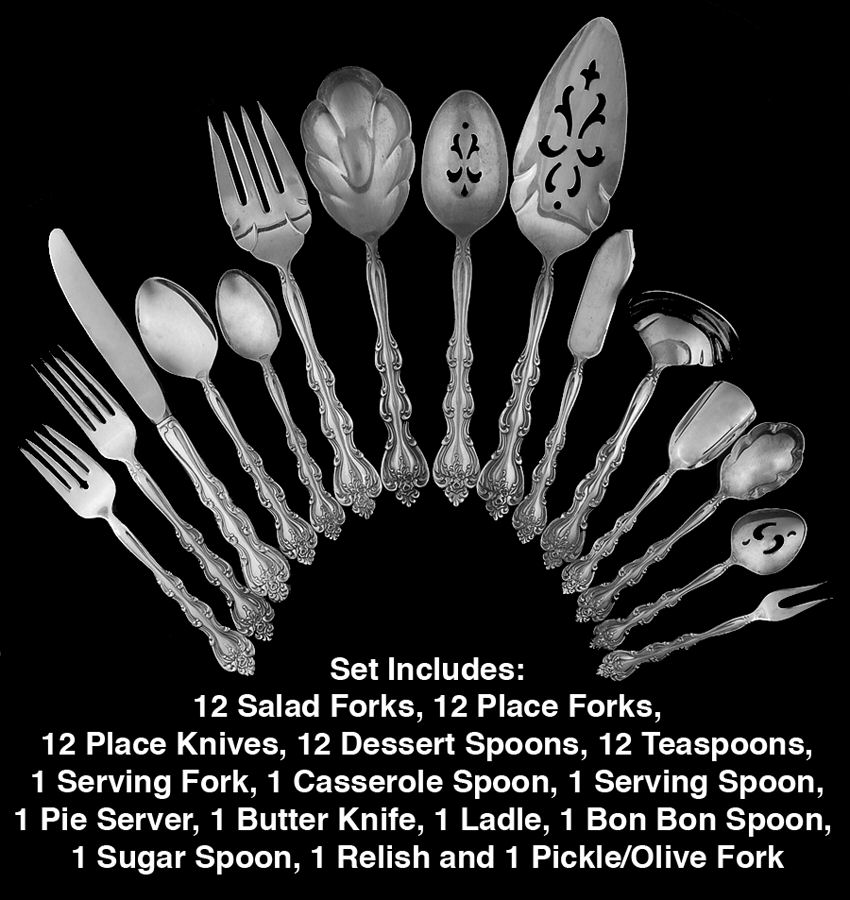 Interlude (Silverplate, 1971) 74 Piece Set by International Silver-1