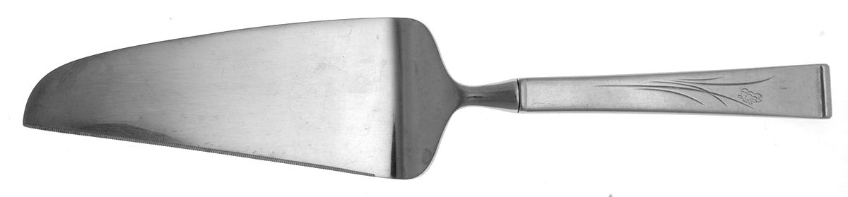 Interlude (Stainless) Pie & Cake Server with Stainless Blade by International Silver-1