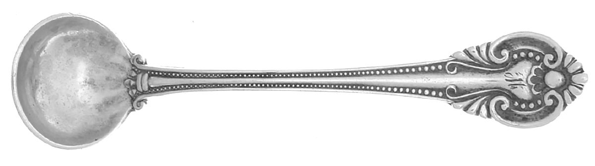 Irene (Sterling, 1902) Individual Salt Spoon by International Silver-1