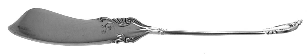 Irene (Sterling, 1902) Flat Twisted Handle Master Butter Knife by International Silver-1