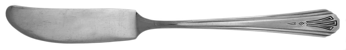 Ivanhoe (Silverplate, 1936) Flat Handle Master Butter Knife by International Silver-1