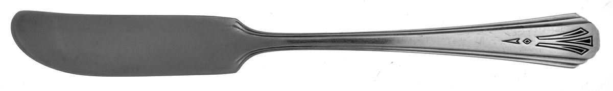 Ivanhoe (Silverplate, 1936) Flat Handle Butter Spreader by International Silver-1