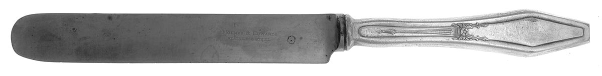 Jamestown (Silverplate, 1916) Blunt Hollow Knife by International Silver-1
