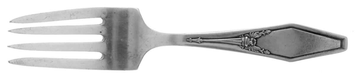 Jamestown (Silverplate, 1916) Baby Fork by International Silver-1