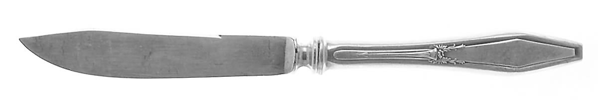 Jamestown (Silverplate, 1916) Individual Solid Fruit Knife by International Silver-1