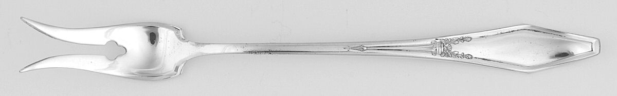 Jamestown (Silverplate, 1916) Short Handle Pickle/Olive Fork by International Silver-1
