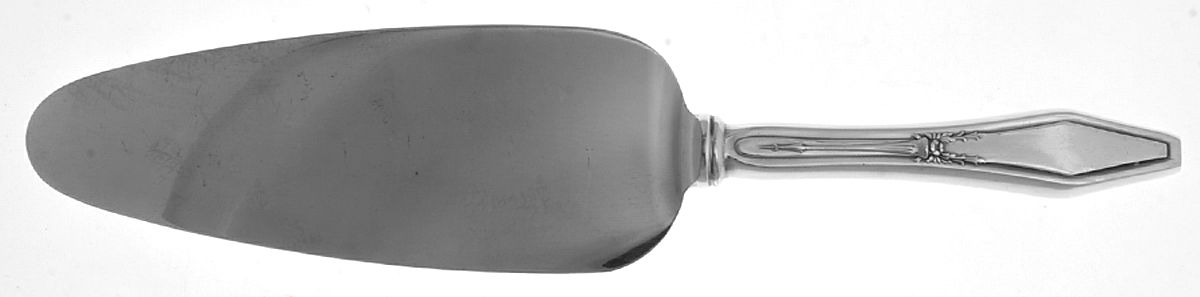 Jamestown (Silverplate, 1916) Pie Server with Silverplate Blade by International Silver-1