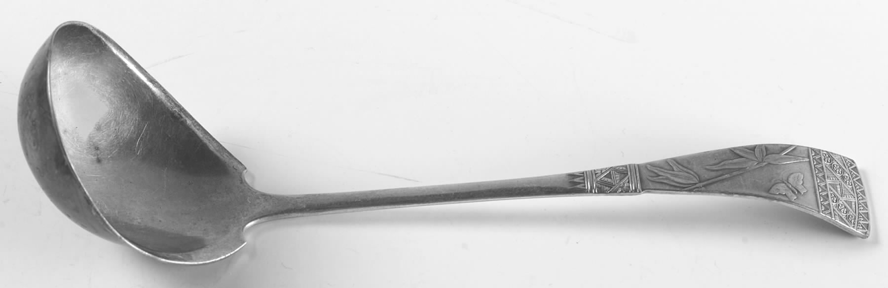 Japanese (Silverplate, 1879) Solid Gravy Ladle by International Silver-1