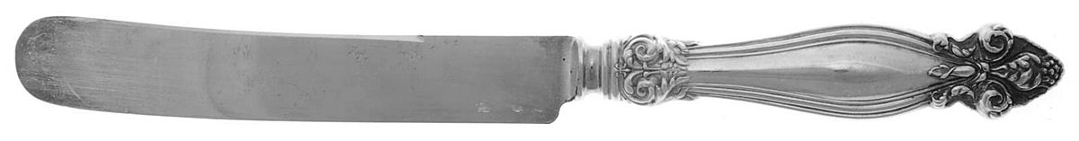 Jeanne d'Arc (Sterling, 1905 No Monos) Old French Hollow Knife with Bolster by International Silver-1