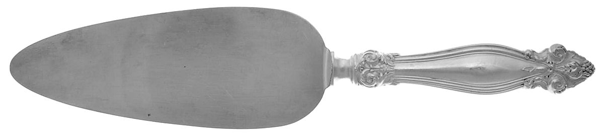 Jeanne d'Arc (Sterling, 1905 No Monos) Pie Server with Silverplate Blade by International Silver-1