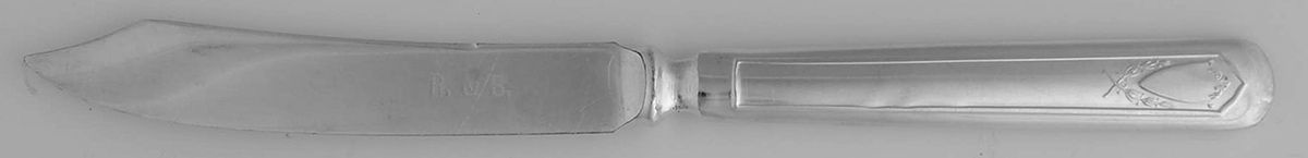 Jewell (Silverplate, 1916) Individual Solid Fruit Knife by International Silver-1