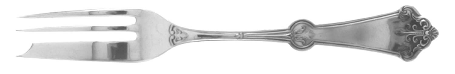 Jewell (Silverplate, 1882) Individual Pie Fork by International Silver-1
