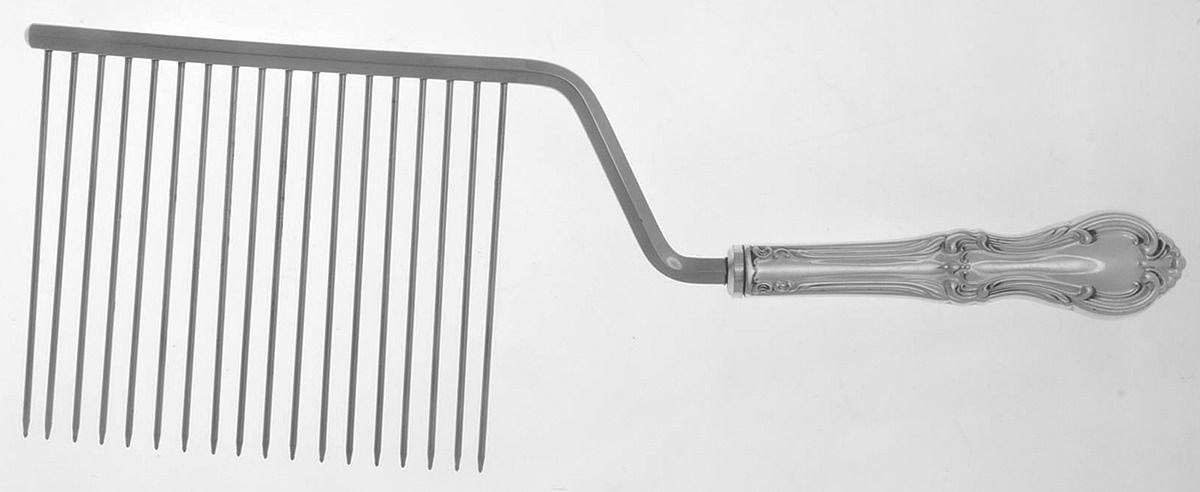 Joan of Arc (Sterling, 1940) Cake Breaker with Silverplate Prongs by International Silver-1