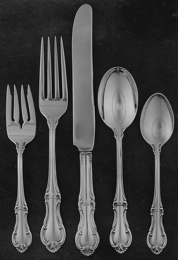 Joan of Arc (Sterling, 1940) 5 Piece Place Setting by International Silver-1