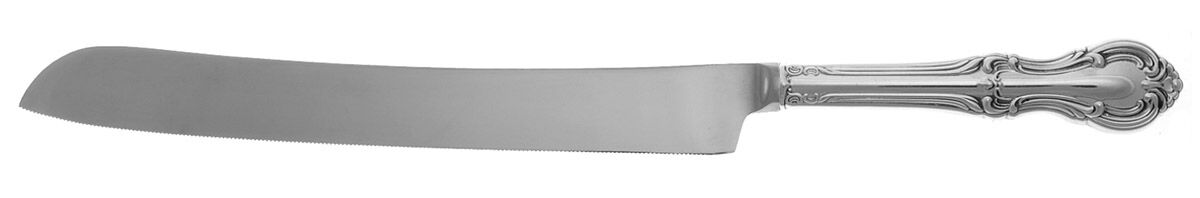 Joan of Arc (Sterling, 1940) Wedding Cake Knife with Stainless Blade HC by International Silver-1
