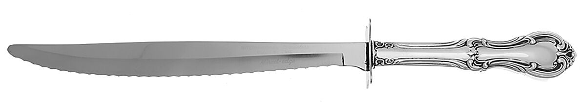 Joan of Arc (Sterling, 1940) Bread Knife with Stainless Blade by International Silver-1