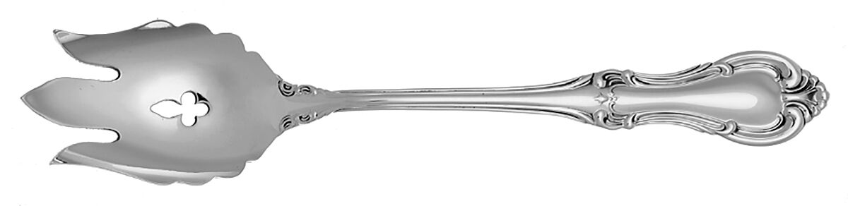 Joan of Arc (Sterling, 1940) Vegetable Serving Fork Solid  HC by International Silver-1