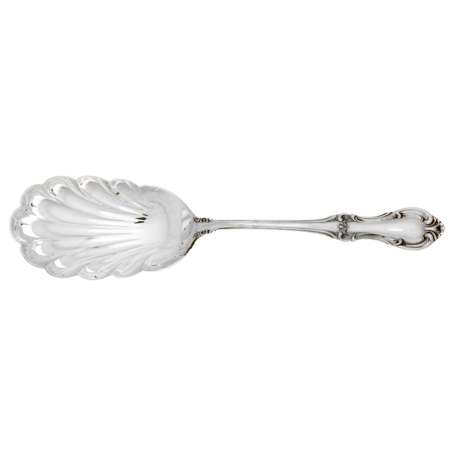 Joan of Arc (Sterling, 1940) Solid Salad Serving Spoon by International Silver-1