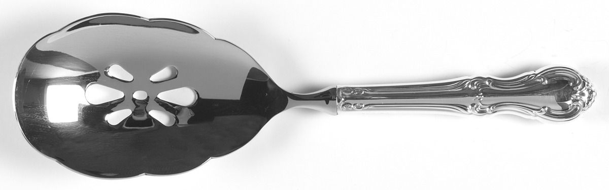 Joan of Arc (Sterling, 1940) Pierced Casserole Spoon with Stainless Bowl by International Silver-1