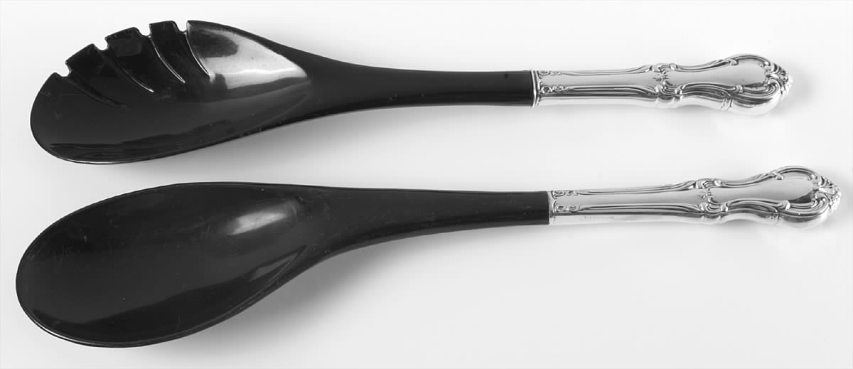 Joan of Arc (Sterling, 1940) Plastic Bowl 2-Piece Salad Set by International Silver-1