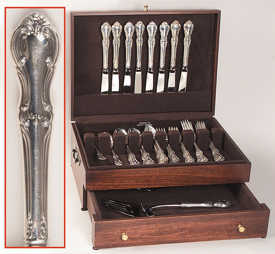 Joan of Arc (Sterling, 1940) 45 Piece Set by International Silver-1