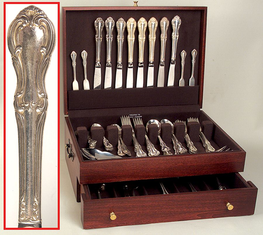 Joan of Arc (Sterling, 1940) 57 Piece Set by International Silver-1