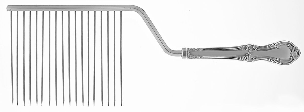 Joan of Arc (Sterling, 1940) Cake Breaker with Silverplate Prongs by International Silver-1