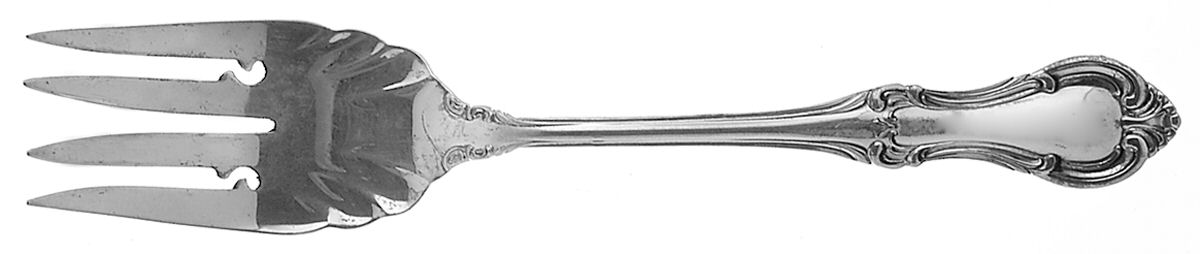 Joan of Arc (Sterling, 1940) Fork-Cold Meat/Servg-Sm/Solid by International Silver-1