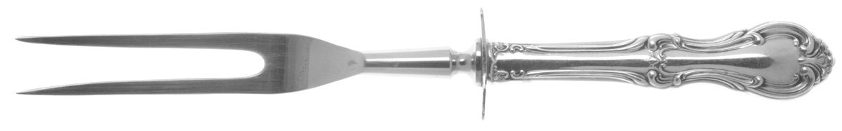 Joan of Arc (Sterling, 1940) Small Carving Fork W/Sterling Guard by International Silver-1