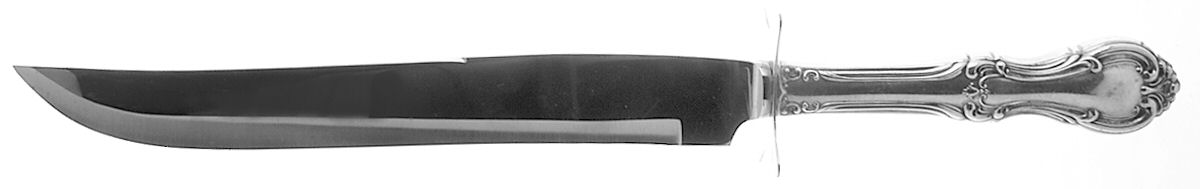 Joan of Arc (Sterling, 1940) Large Stainless Blade Roast Carving Knife by International Silver-1