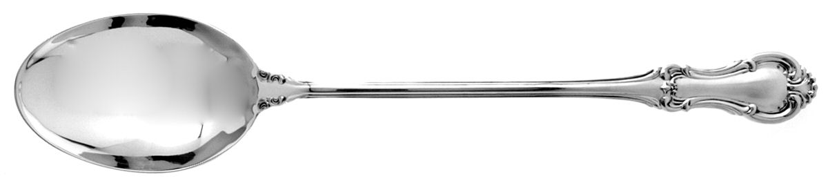 Joan of Arc (Sterling, 1940) Gravy/Dressing Spoon with Button by International Silver-1
