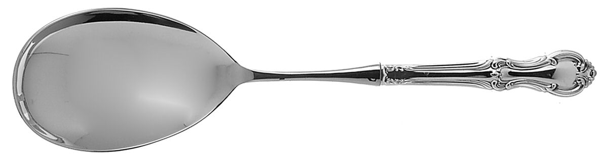 Joan of Arc (Sterling, 1940) Salad Servng Spoon with Stainless Bowl by International Silver-1