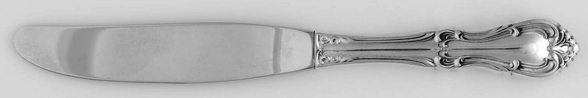 Joan of Arc (Sterling, 1940) Modern Hollow Butter Spreader (Stainless) by International Silver-1