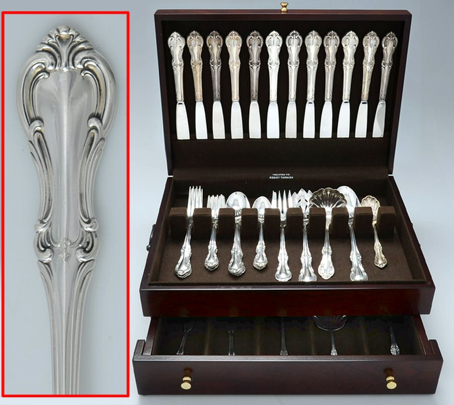 Joan of Arc (Sterling, 1940) 92 Piece Set by International Silver-1