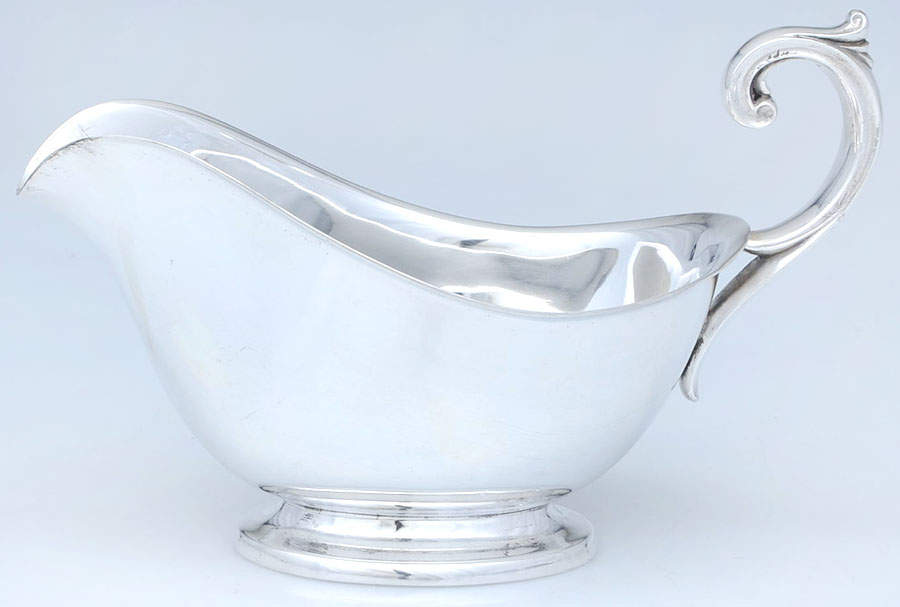 Joanne (Silverplate, Hollowware) Plated Gravy Boat No Underplate by International Silver-1