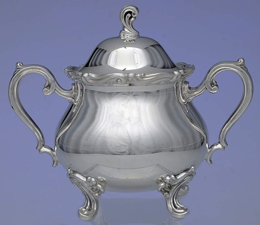 Joanne (Silverplate, Hollowware) Sugar Bowl & Lid by International Silver-1