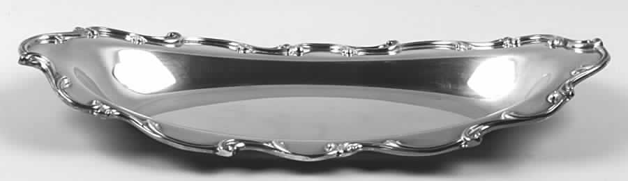 Joanne (Silverplate, Hollowware) Silverplate Bread Tray by International Silver-1