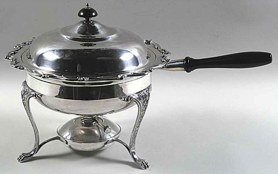Joanne (Silverplate, Hollowware) Silverplate Chafing Dish by International Silver-1