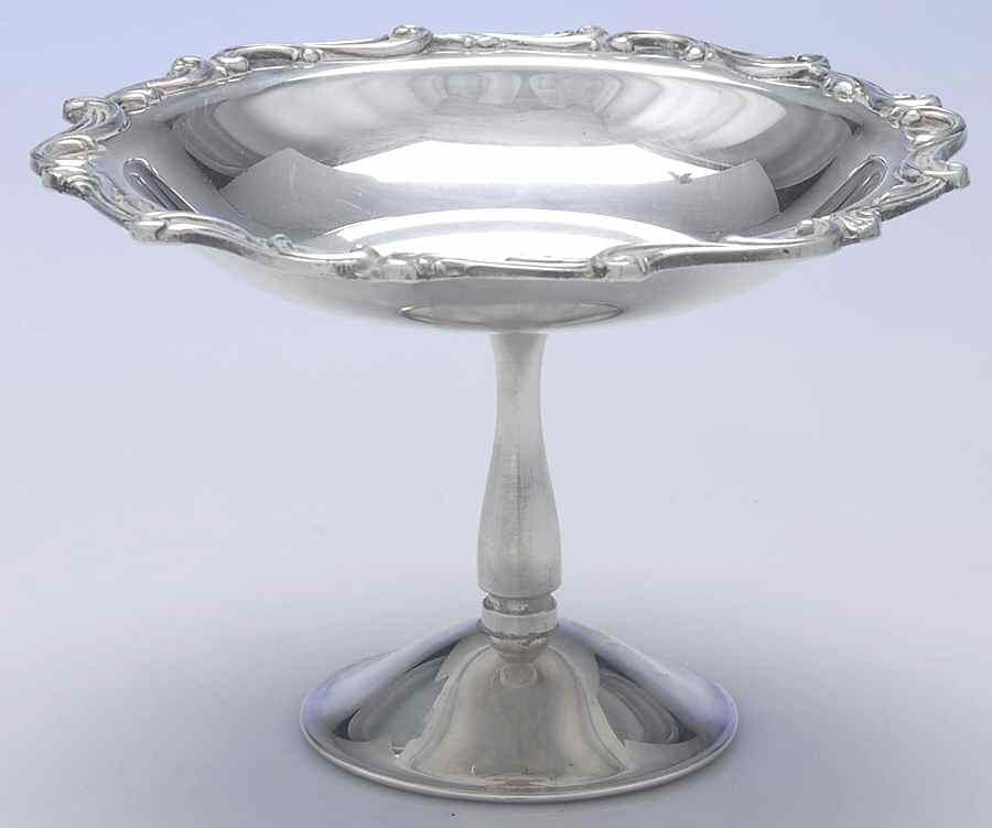 Joanne (Silverplate, Hollowware) Round Compote (Height X Width) by International Silver-1
