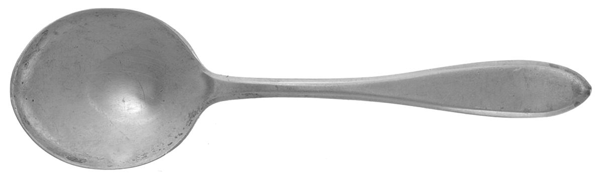 John Winthrop (Sterling, 1911) Round Bowl Soup Spoon (Bouillon) by International Silver-1