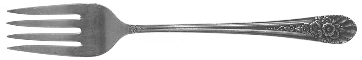 Jubilee (Silverplate, 1953) Dessert Fork by International Silver-1