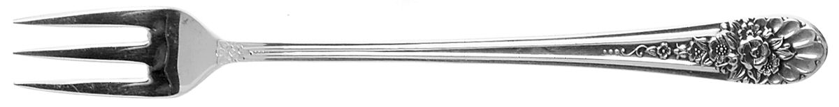 Jubilee (Silverplate, 1953) Cocktail/Seafood Fork by International Silver-1