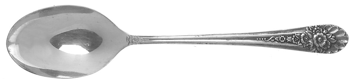 Jubilee (Silverplate, 1953) Dessert/Oval Soup Spoon by International Silver-1