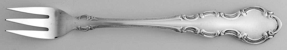 Juliette (Silverplate, 1981) Cocktail/Seafood Fork by International Silver-1
