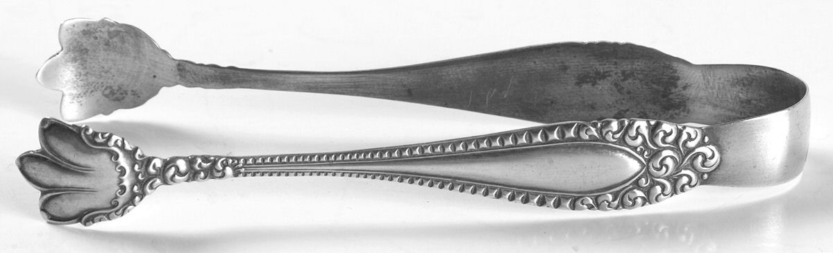Kenilworth (Sterling, 1887, Small Sugar Tongs by International Silver-1