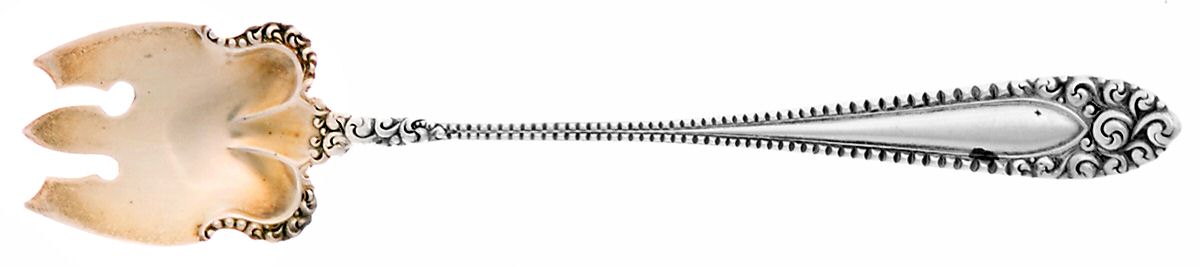 Kenilworth (Sterling, 1887, Ice Cream Fork by International Silver-1