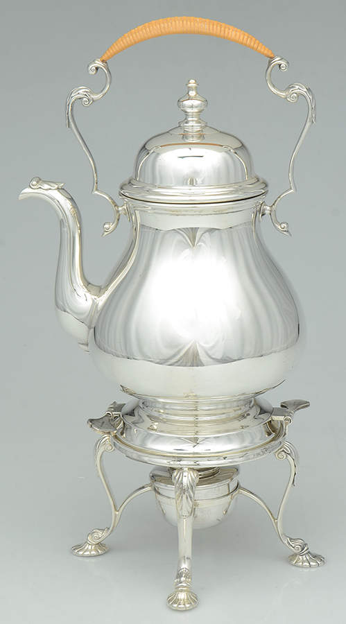 Kenilworth (Sterling, Holloware) Kettle, Stand & Burner by International Silver-1