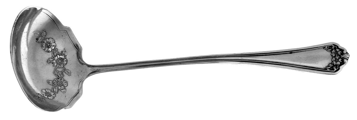 Kensington (Silverplate, 1912) Solid Soup Ladle by International Silver-1
