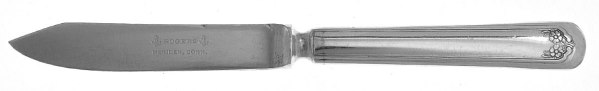 Kensington (Silverplate, 1912) Individual Solid Fruit Knife by International Silver-1