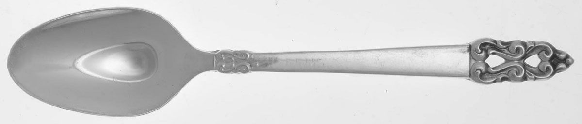King Frederik-Royal Empress (Silverplate) Five O'Clock Teaspoon by International Silver-1